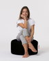 Atelier Del Sofa Round Pouf - Black